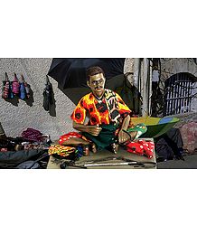Umbrella Maker Photo - Unframed Photo Print on Paper