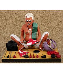 Umbrella Maker Photo - Unframed Photo Print on Paper