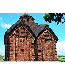 Jor-Bangla Temple, Vishnupur - West Bengal, India