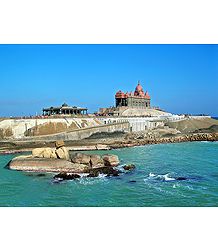 Vivekananda Rock Temple at Kanyakumari, Tamil Nadu, India