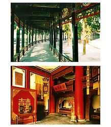 Forbidden City, China - Set of 2 Postcards