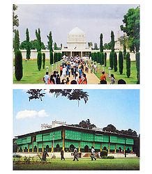 Palace and Gumbaz, Srirangapatna  - Set of 2 Postcards