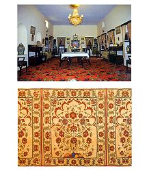 Bhuj Palace and Embroidery Panel - Set of 2 Postcards