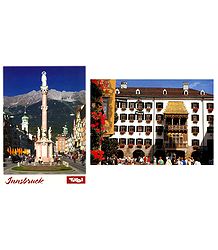Innsbruke,Austria - Set of 2 Postcards