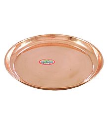 Copper Puja Thali