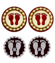 2 Pair of Sticker Charan