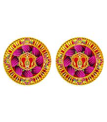 Set of 2 Rangoli Stickers