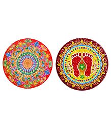 Pair of Rangoli Stickers