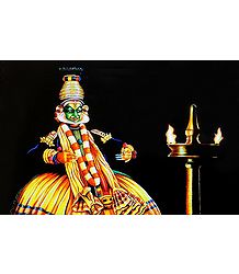 Kathakali Dancer