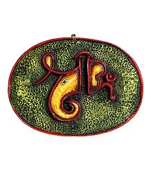 Ganesha Face - Wall Hanging