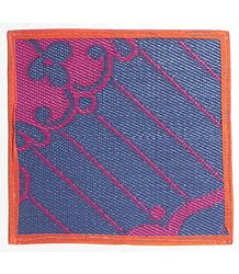 Reversible Synthetic Cane Ritual Mat
