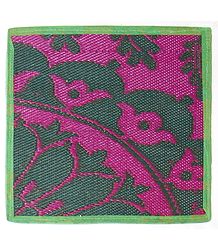 Reversible Synthetic Cane Ritual Mat