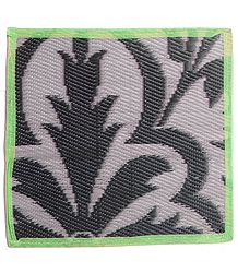 Reversible Synthetic Cane Ritual Mat