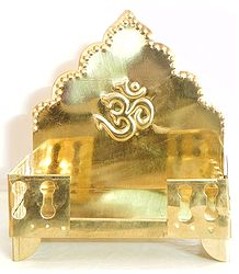Brass Carving Ritual Throne for Deity