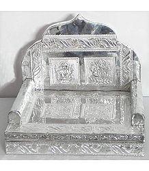 Metal Carving Ritual Throne for Deity