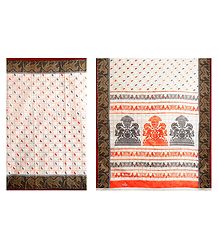 Printed Cotton Saree from Bengal