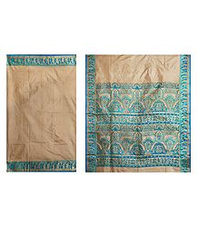 Tussar Silk Saree with Baluchari Design