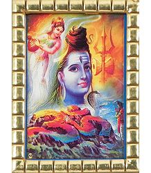 Shiva Locks River Ganga in His Hair