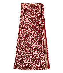 Printed Wrap Around Skirt