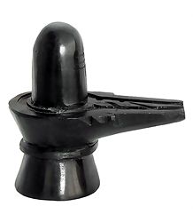 Black Stone Shiva Linga