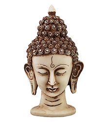 Light Brown Buddha Head