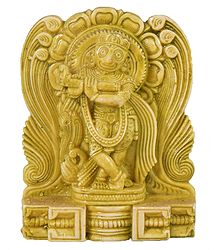 Jagannathdev as Krishna - Stone Dust Statue