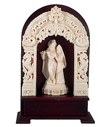 Radha Krishna - The Divine Lovers - Stone Dust Statue