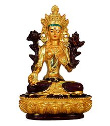 White Tara - Marble Dust Statue