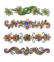 Set of 4 Glitter Tattoos