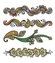 Set of 4 Glitter Tattoos