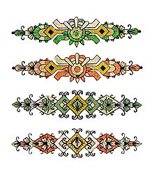 Set of 4 Glitter Tattoos