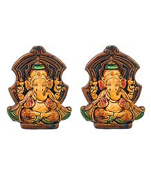 Set of 2 Lord Ganesha