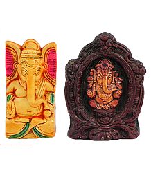 Set of 2 Ganesha