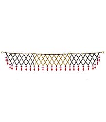 Beaded Door Toran - Decorative Door Hanging