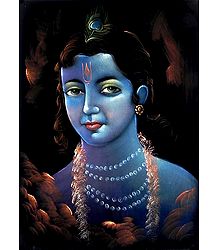 Face of Lord Krishna