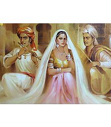 Courtesan and Two Musicians