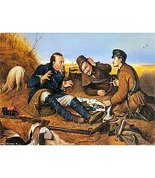 Soldiers Enjoying Jokes
