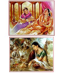 Indian Women - Set of 2 Posters