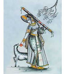 Ragini Todi - Wife of Raga Malkounsa