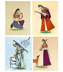 Ragini - Set of 4 Posters