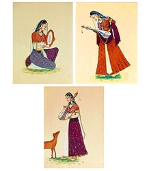 Ragini - Set of 3 Posters
