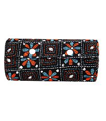 Embroidered Cloth with Cardboard Bangle Box