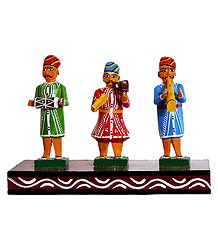 3 Musicians - Kondapalli Doll