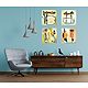 Set of 4 Abstract Posters