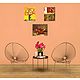 Flowers and Chillies - Set of 3 Abstract Posters