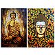 Lord Buddha - Set of 2 Posters