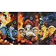 Three Cute Ganesha Faces