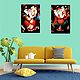 Musician Ganesha - Set of 2 Posters