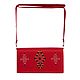 Red Bag with Kantha Stitch