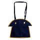 Kantha Stitch Bag with Three Zipped Pockets